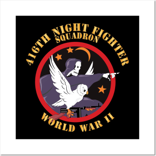 AAC - 416th Night Fighter Squadron - WWII X 300 Posters and Art